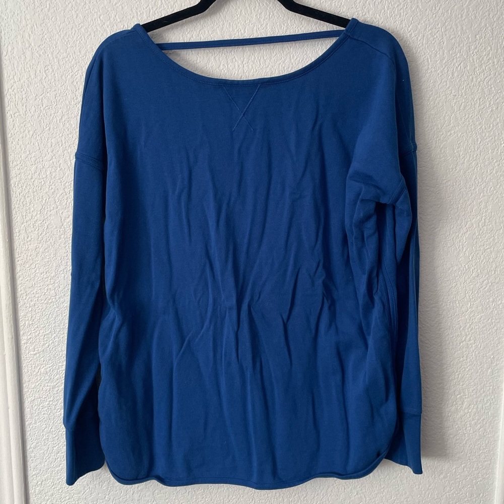 Sweaty Betty Royal Blue Long Sleeve Top